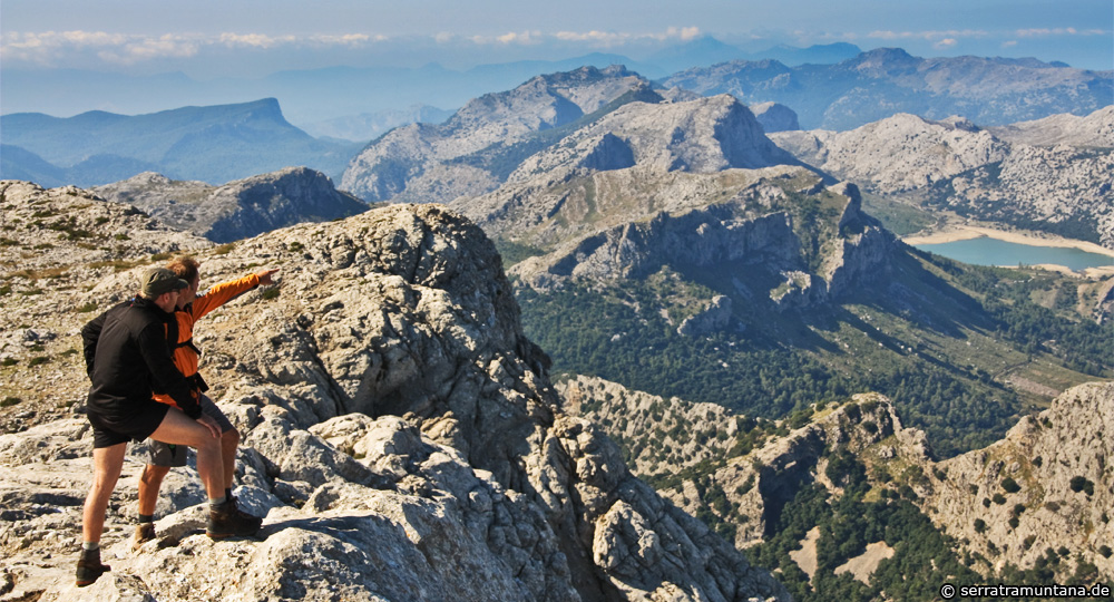 Blick vom Massanella auf das neue UNESCO-Weltkulturerbe