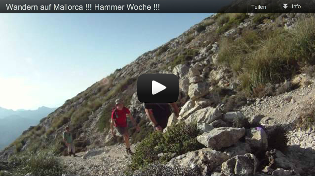 Wandern auf Mallorca Video